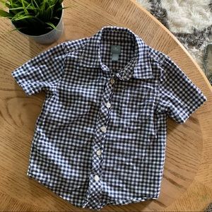 💙BABYGAP boys size 4 short sleeve button down💙